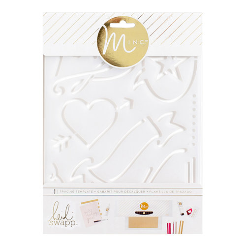 Heidi Swapp - MINC Collection - Tracing Template - Love