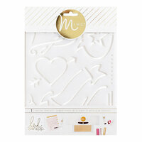 Heidi Swapp - MINC Collection - Tracing Template - Love