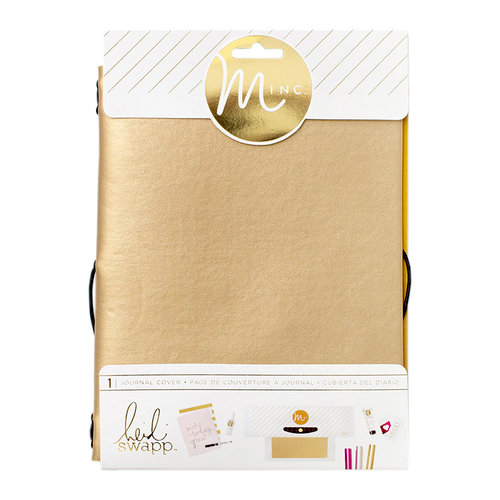Heidi Swapp - MINC Collection - Journal - Cover - Gold