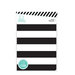 Heidi Swapp - Memory Planner - Planner - Personal - Black and White Stripe - Undated