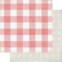 Heidi Swapp - Magnolia Jane Collection - 12 x 12 Double Sided Paper - Southern Cottage