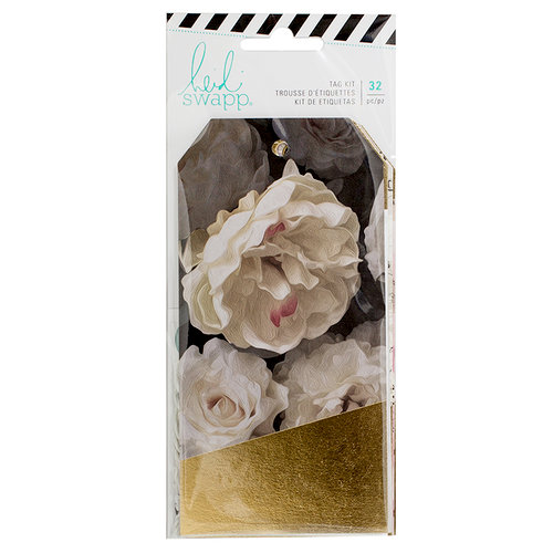 Heidi Swapp - Magnolia Jane Collection - Gold Leaf Tags