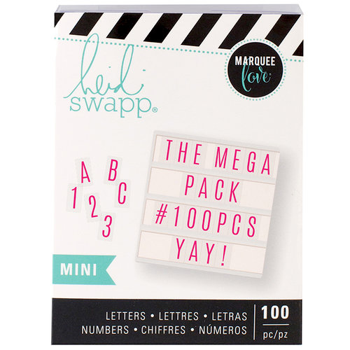 Heidi Swapp - LightBox Collection - Mini Mega Pack - Pink