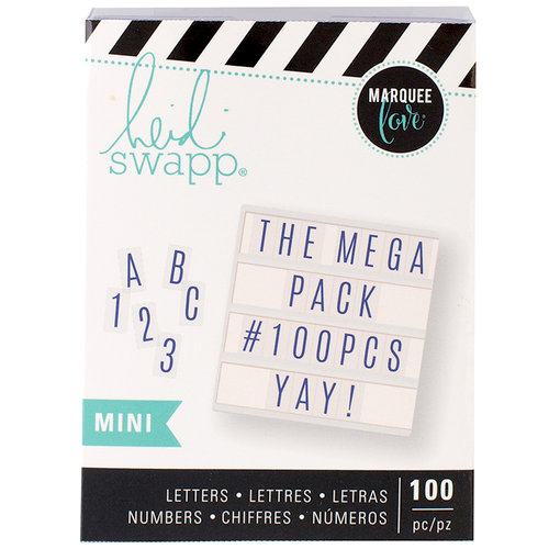 Heidi Swapp - LightBox Collection - Mini Mega Pack - Blue