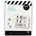 Heidi Swapp - LightBox Collection - Icons - Double Size Numbers - Black
