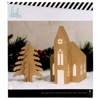 Heidi Swapp - Home for the Holidays Collection - Christmas - Church Kraft