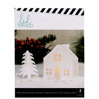 Heidi Swapp - Home for the Holidays Collection - Christmas - Small White Chimney Cottage