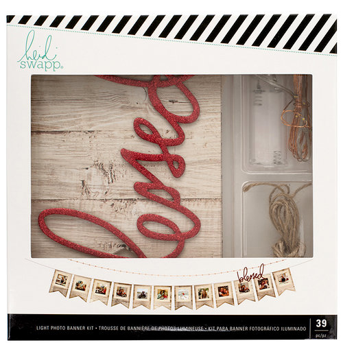 Heidi Swapp - Home for the Holidays Collection - Christmas - Banner Kit - Photo