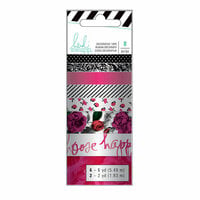 Heidi Swapp - Fresh Start Collection - Memory Planner - Washi Tape - Elegant with Foil Accents