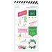 Heidi Swapp - Fresh Start Collection - Memory Planner - Clear Stickers - Tropical with Foil Accents
