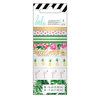 Heidi Swapp - Fresh Start Collection - Memory Planner - Washi Tape - Tropical with Foil Accents
