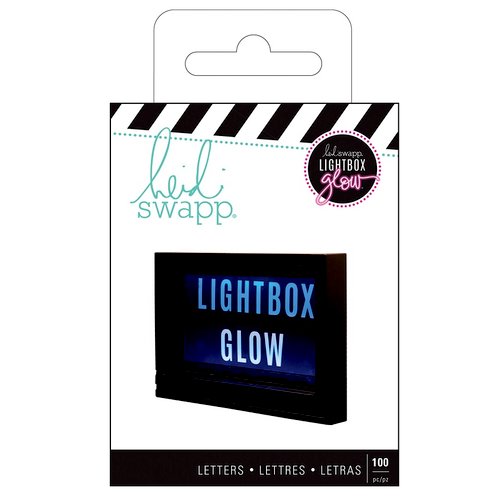 Heidi Swapp - LightBox Glow Collection - Mega Pack - Alphabet - Bold