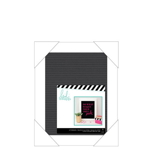 Heidi Swapp - Letterboard - Frame - 12 x 15 - Black