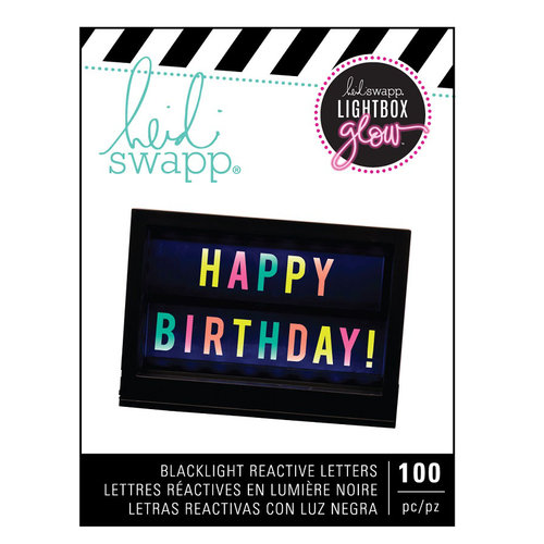 Heidi Swapp - LightBox Glow Collection - Mega Pack - Alphabet - Multi