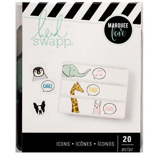 Heidi Swapp - LightBox Collection - Icons - Talking Animals