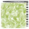 Heidi Swapp - Pineapple Crush Collection - 12 x 12 Double Sided Paper - Palm Beach