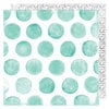 Heidi Swapp - Pineapple Crush Collection - 12 x 12 Double Sided Paper - Tidepool