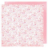 Heidi Swapp - Pineapple Crush Collection - 12 x 12 Double Sided Paper - Coral Reef