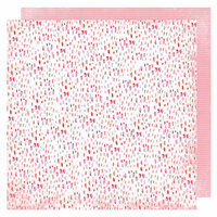 Heidi Swapp - Pineapple Crush Collection - 12 x 12 Double Sided Paper - Coral Reef