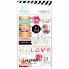 Heidi Swapp - Planner - Floral Stickers with Foil Accents - Back to School