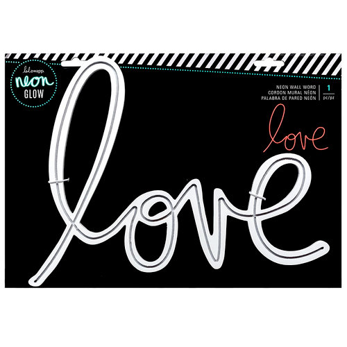 Heidi Swapp - Neon Glow - Wall Word - Love