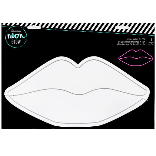 Heidi Swapp - Neon Glow - Wall Word - Lips