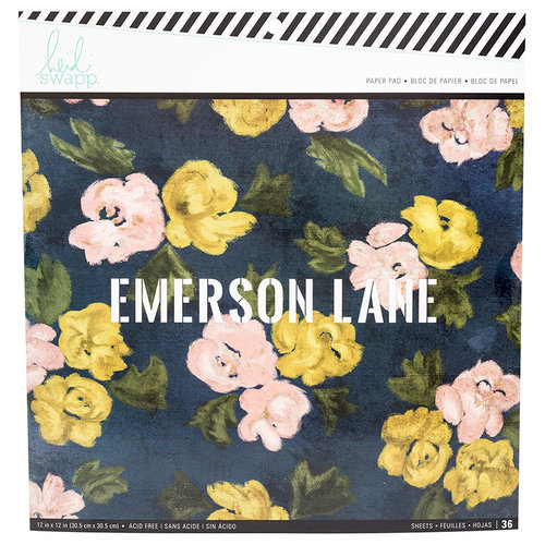 Heidi Swapp - Emerson Lane Collection - 12 x 12 Paper Pad