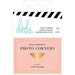 Heidi Swapp - Emerson Lane Collection - Photo Corners with Foil Accents