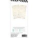 Heidi Swapp - Emerson Lane Collection - Cardstock Stickers with Foil Accents - Alphabet - Gold