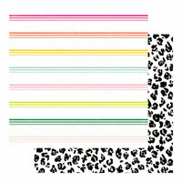 Heidi Swapp - Color Fresh Collection - 12 x 12 Double Sided Paper - Wild Side