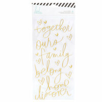 Heidi Swapp - Color Fresh Collection - Puffy Stickers with Foil Accents