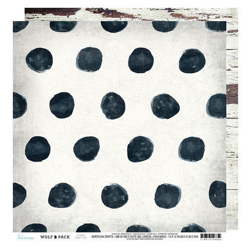 Heidi Swapp - Wolf Pack Collection - 12 x 12 Double Sided Paper - Spotted