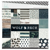 Heidi Swapp - Wolf Pack Collection - 12 x 12 Paper Pad