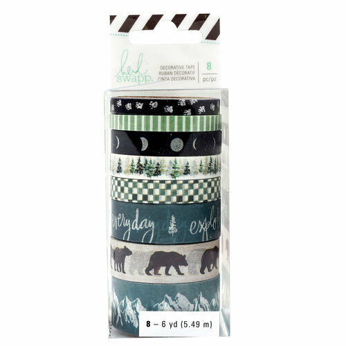 Heidi Swapp - Wolf Pack Collection - Washi Tape Set