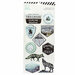 Heidi Swapp - Wolf Pack Collection - Embossed Stickers