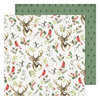 Heidi Swapp - Winter Wonderland Collection - 12 x 12 Double Sided Paper - Woodland Wonderland