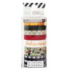Heidi Swapp - Winter Wonderland Collection - Washi Tape Set with Gold Foil Accents