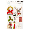Heidi Swapp - Winter Wonderland Collection - Layered Cardstock Stickers with Gold Foil Accents