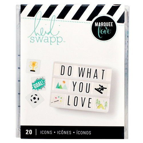 Heidi Swapp - LightBox Collection - Icon Inserts - Hobbies