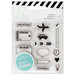 Heidi Swapp - Memory Planner - Clear Acrylic Stamps - Icons