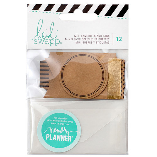 Heidi Swapp - Memory Planner - Mini Envelopes and Tags