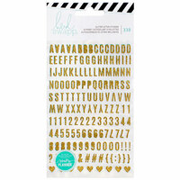 Heidi Swapp - Memory Planner - Vinyl Stickers with Glitter Accents - Alphabet