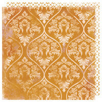 Heidi Swapp - Honey and Spice Collection - 12 x 12 Double Sided Paper - Marmalade
