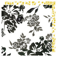 Heidi Swapp - Honey and Spice Collection - 12 x 12 Double Sided Paper - Flourish