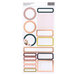 Heidi Swapp - Honey and Spice Collection - Cardstock Stickers with Rose Gold Foil Accents