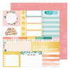 Heidi Swapp - Storyline Chapters Collection - 12 x 12 Double Sided Paper - Daily Dose