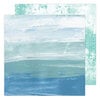 Heidi Swapp - Art Walk Collection - 12 x 12 Double Sided Paper - Sea to Sky