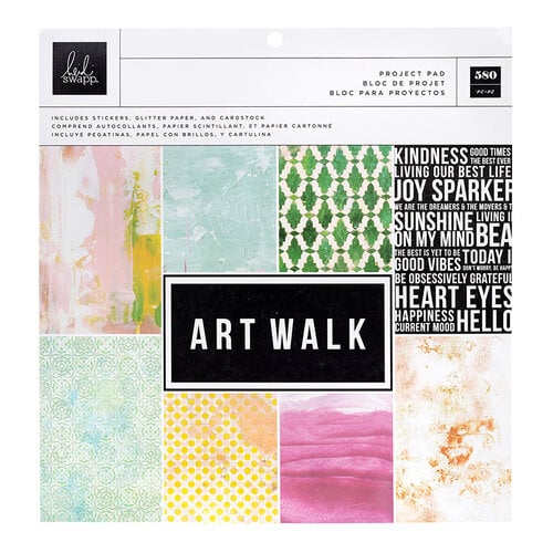 Heidi Swapp - Art Walk Collection - 12 x 12 Project Pad