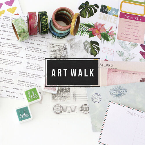 Heidi Swapp Art Walk Double-Sided Cardstock 12x12 Story Art
