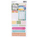 Heidi Swapp - Art Walk Collection - 6 x 12 Cardstock Stickers with Foil Accents